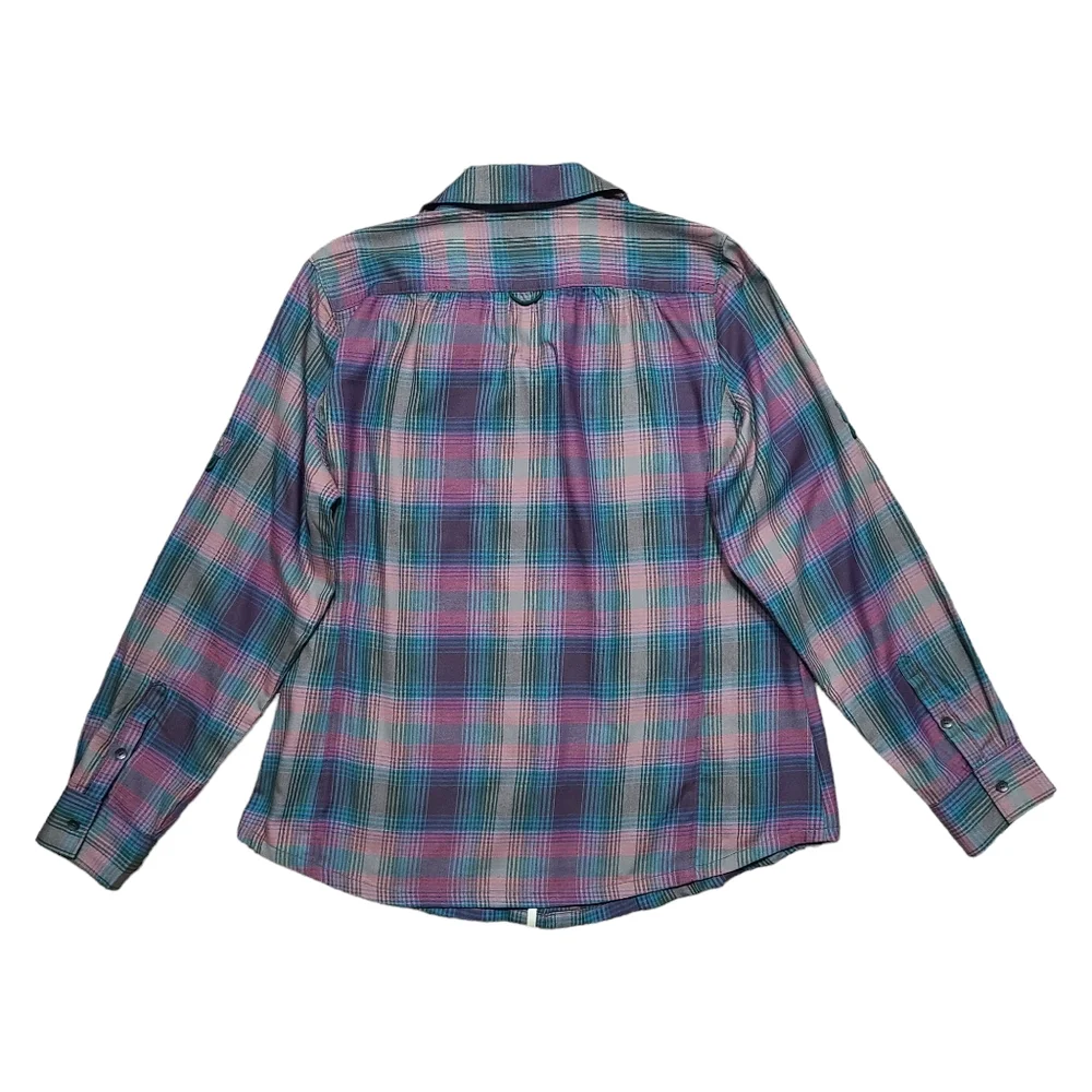 Woolrich Plaid Long Sleeve Button Up Shirt - Picture 3 of 5